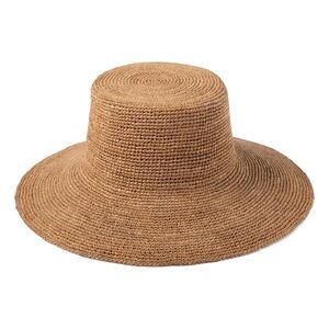 Lack Of Color The Inca Bucket Hat Wide, Tan, size L (59cm)